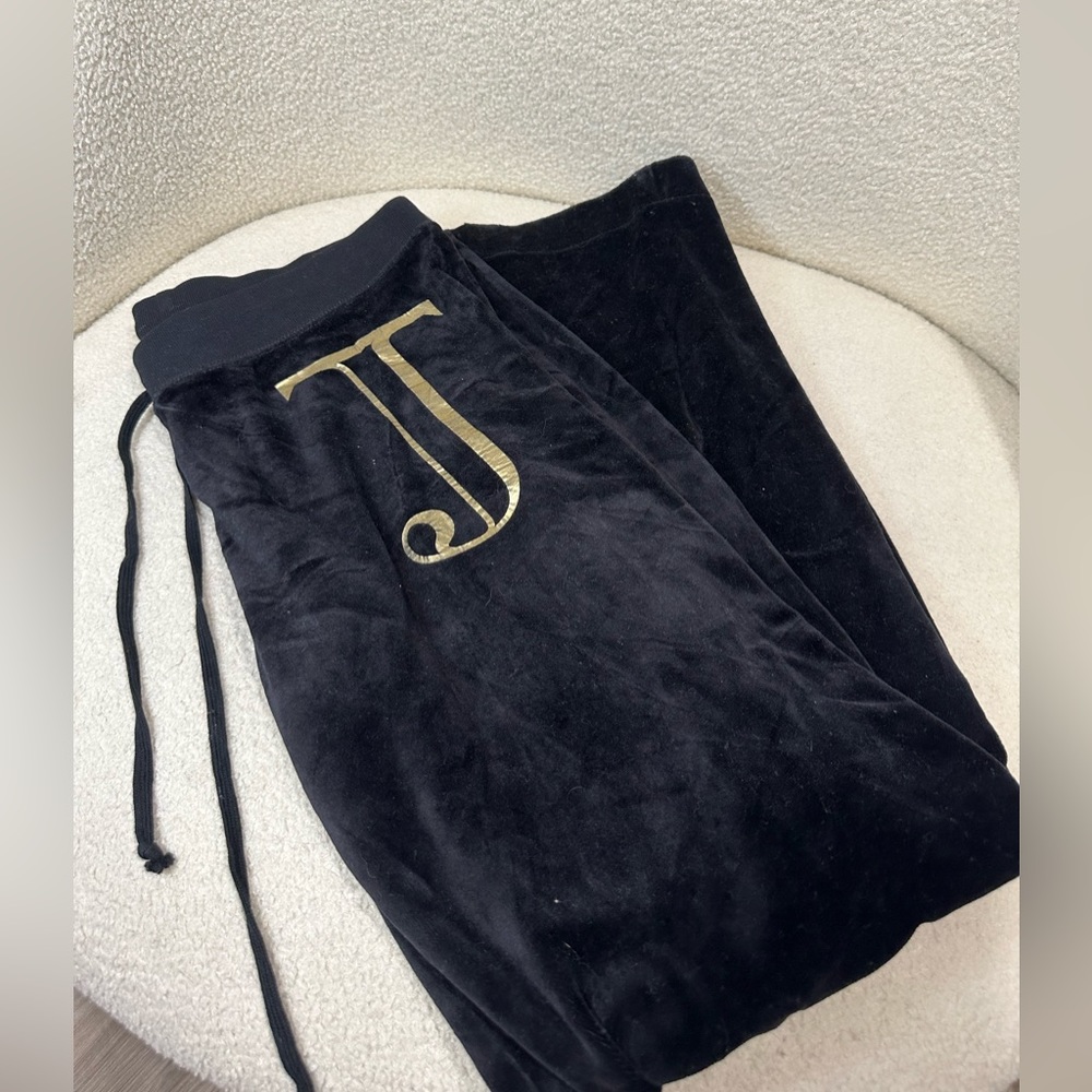 Black Velvet Juicy Couture Sweatpants